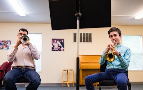 Levine's Brass Chair, Philippe Brunet, teaching a lesson.