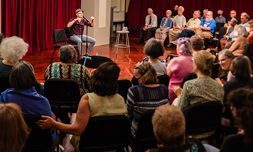 Community Sing led by Micah Hendler.